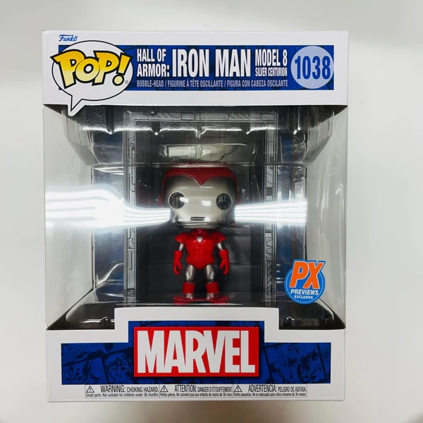 Funko Pop Deluxe Marvel Iron Man Hall Of Armor Model 8 # 1038